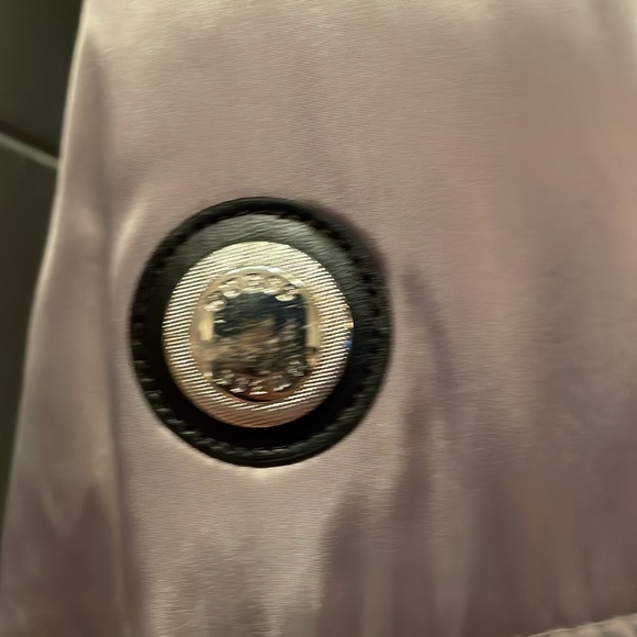 Guess silver/light grey medium length parka. - Picture 3 of 10